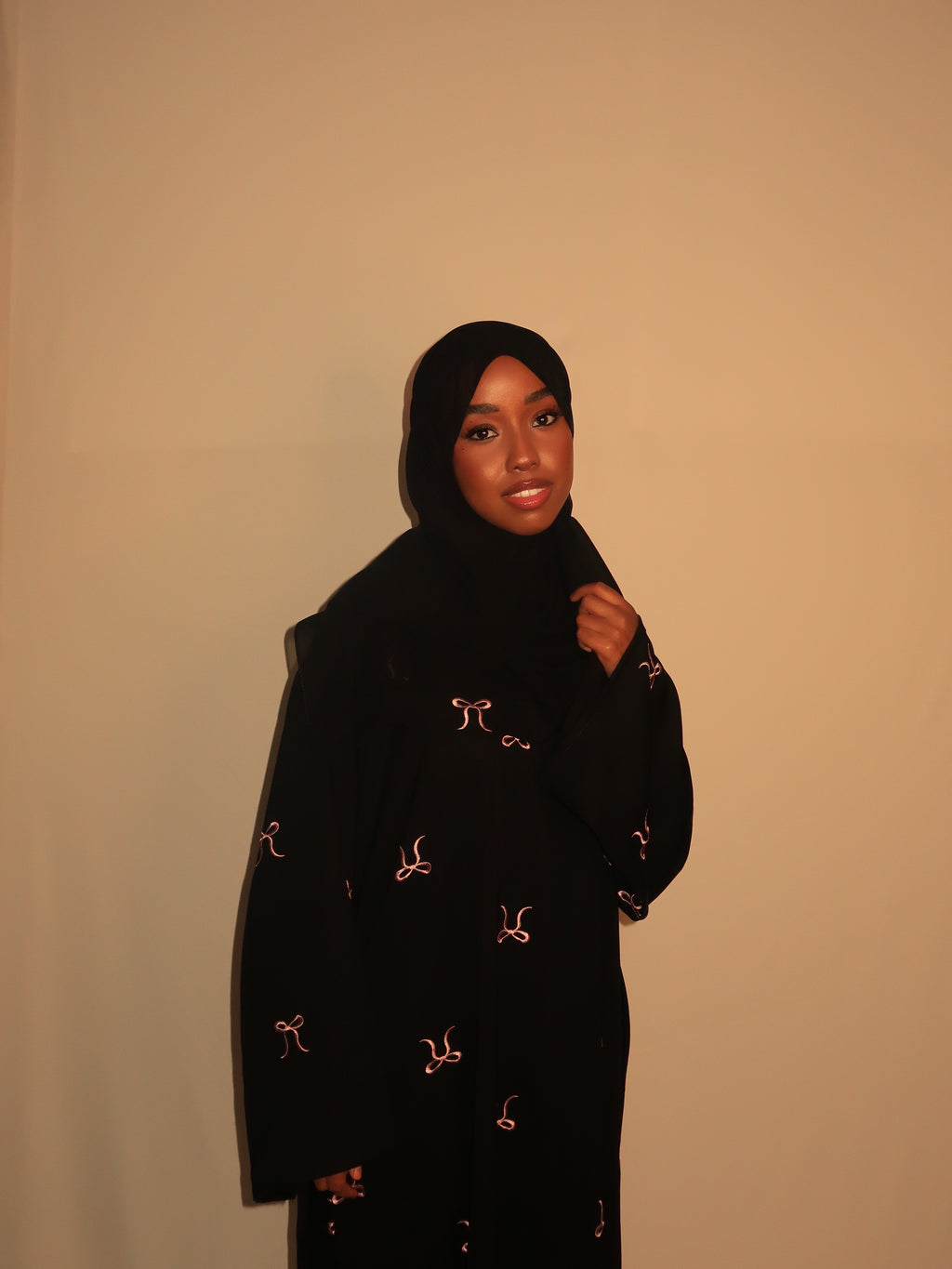 Hiba Bow Abaya