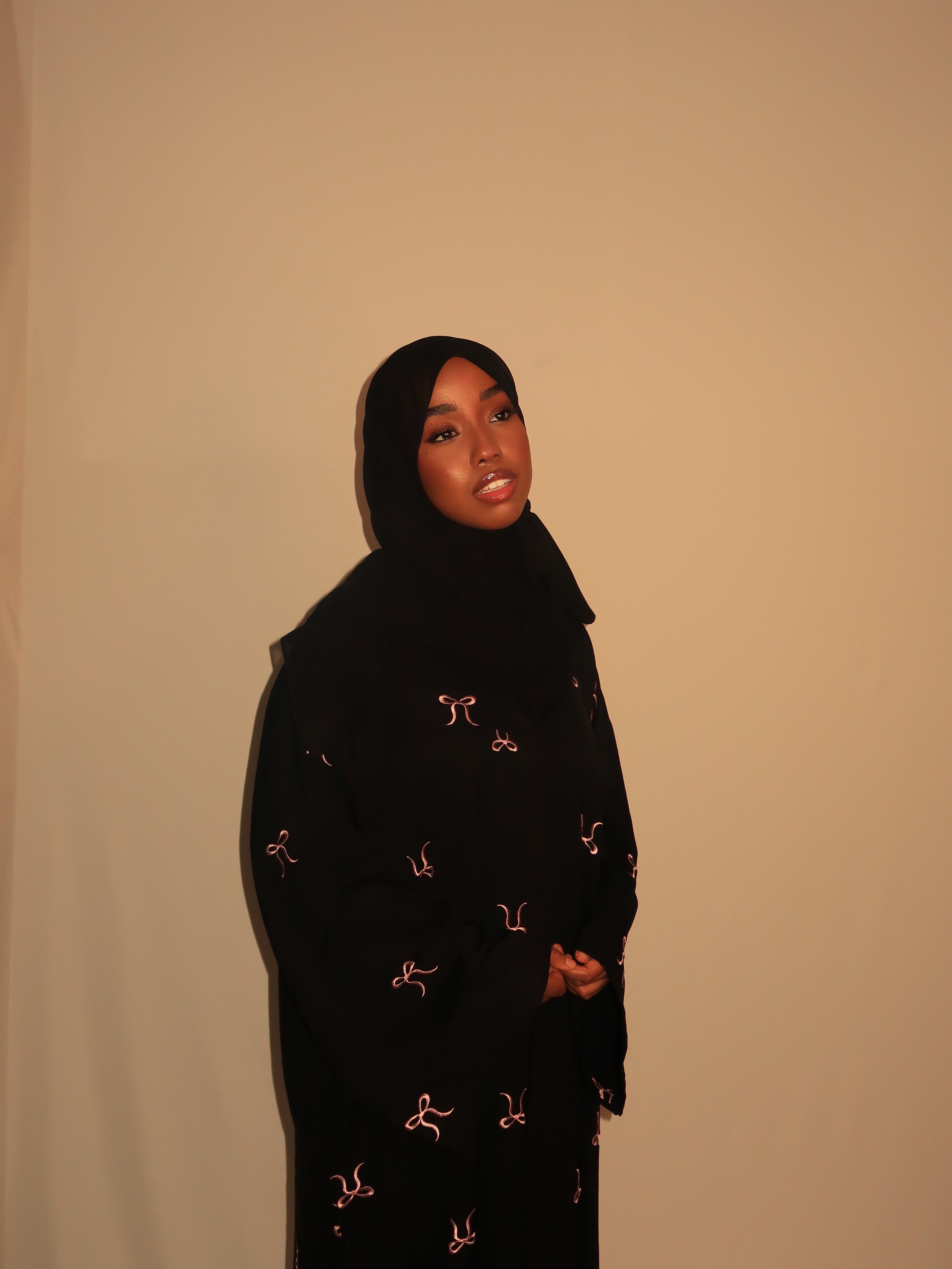 Hiba Bow Abaya