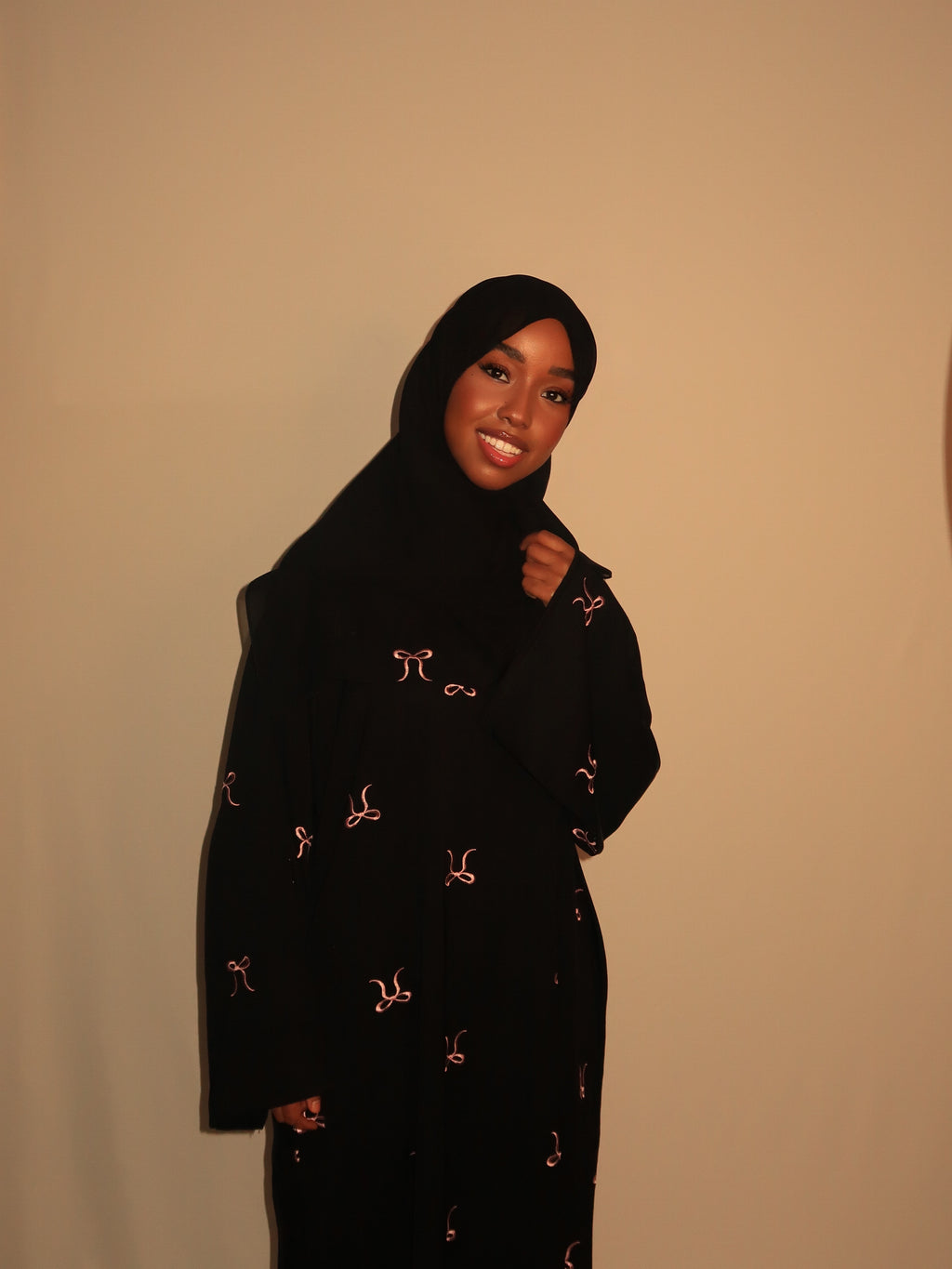 Hiba Bow Abaya
